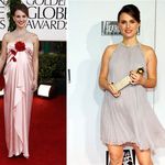 Natalie Portman wore Viktor & Rolf to the ceremony and changed into an Azzaro cocktail dress at the Fox afterparty